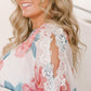Maisy Floral Blouse in Ivory