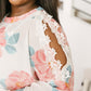 Maisy Floral Blouse in Ivory