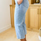 Mandy High Rise Vintage Wide Leg Crop Jeans