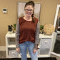 Leopard Sleeve Top