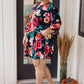 Moonlit Garden Floral Midi Dress