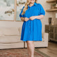 Morning Glory Button Down Dress