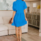 Morning Glory Button Down Dress