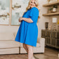 Morning Glory Button Down Dress