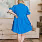 Morning Glory Button Down Dress