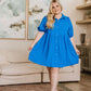 Morning Glory Button Down Dress