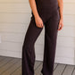 Moving and Grooving Wide Leg Leggings