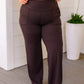 Moving and Grooving Wide Leg Leggings