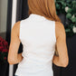 My Girl Knit Mock Neck Tank