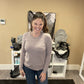 Round Neck Long Sleeve Top