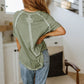 New Edition Mineral Wash T Shirt in Olive