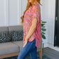 No Competition Mixed Print Button Down