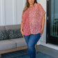 No Competition Mixed Print Button Down