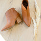 No Doubt Notched Ankle Boots In Brown