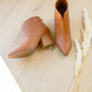 No Doubt Notched Ankle Boots In Brown