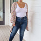 No Time Like The Present Confetti Cardigan in Ivory