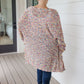 No Time Like The Present Confetti Cardigan in Ivory