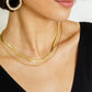 Noontide Double Chain Necklace