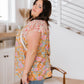 Not So Serious Floral Blouse