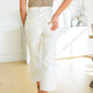 Not Too Salty High Rise Wide Leg Cropped Jeans
