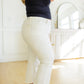 Not Too Salty High Rise Wide Leg Cropped Jeans