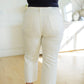 Not Too Salty High Rise Wide Leg Cropped Jeans