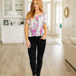 Oh So Simple Floral Blouse