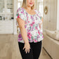 Oh So Simple Floral Blouse