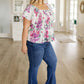 Oh So Simple Floral Blouse