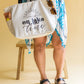 On Lake Time Zippered Tote