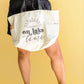 On Lake Time Zippered Tote