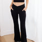 On the Move V Front Flare Leggings
