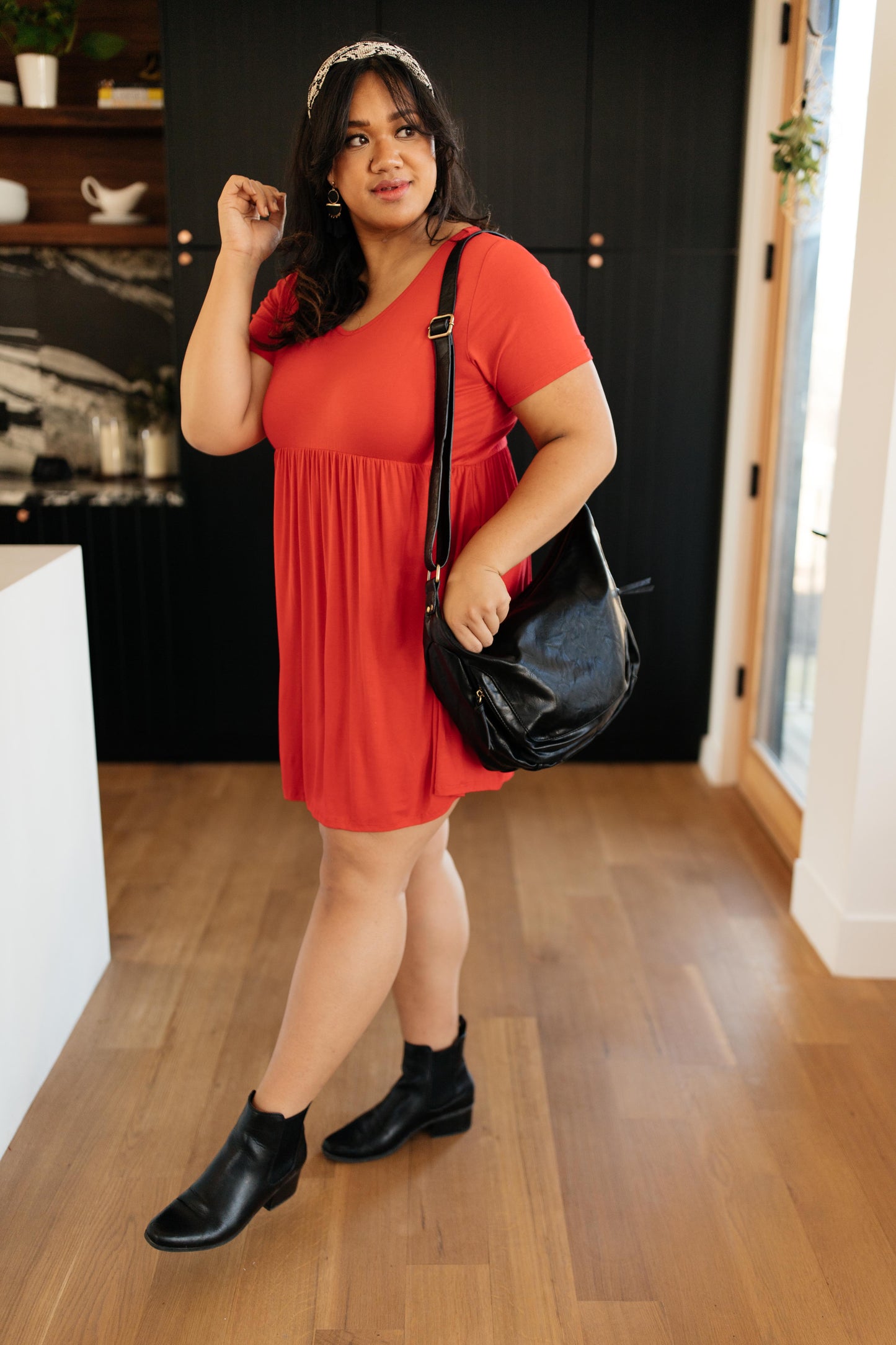 Onyx Vintage Hobo Bag