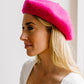 Ooh La La Beret in Hot Pink