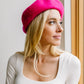 Ooh La La Beret in Hot Pink