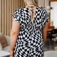 Osborn Wide Leg Patterned Jumpsuit