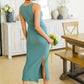 Out on the Town Tie Detail Midi Dress