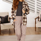 Lounge A Lot Cargo Sweatpants in Mocha