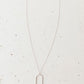 Paperclip Pendant Necklace