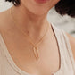 Paperclip Pendant Necklace