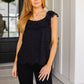 Parisian Stroll Lace Blouse in Black