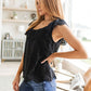 Parisian Stroll Lace Blouse in Black