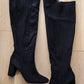Penelope Knee High Boots In Black