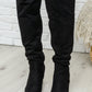 Penelope Knee High Boots In Black