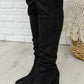 Penelope Knee High Boots In Black