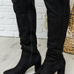 Penelope Knee High Boots In Black