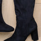 Penelope Knee High Boots In Black