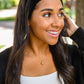 Perfect Plush Corduroy Headband In Black