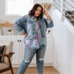 Reese Rhinestone Denim Jacket