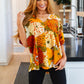 Picking Blooms Blouse in Amber Mix